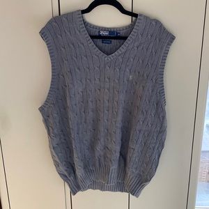 Vintage Ralph Lauren Cable knit vest